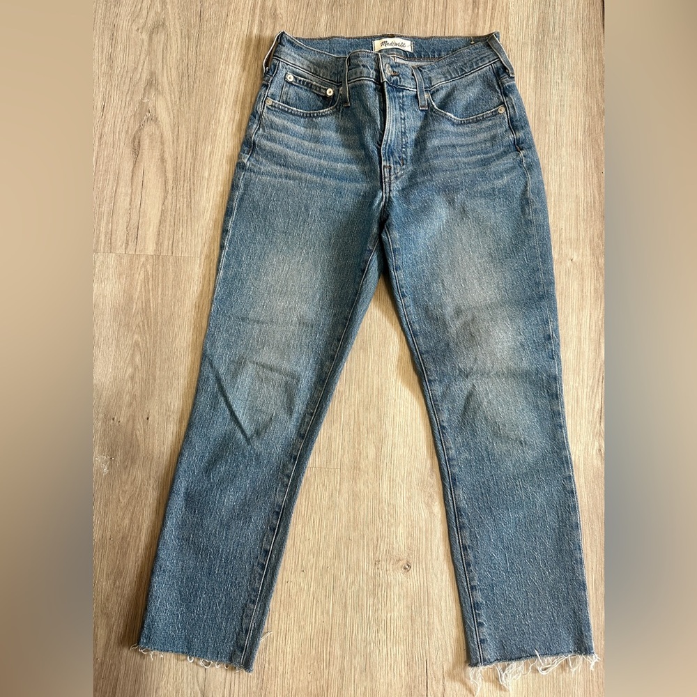 Madewell Perfect Vintage Jean Raw Hem